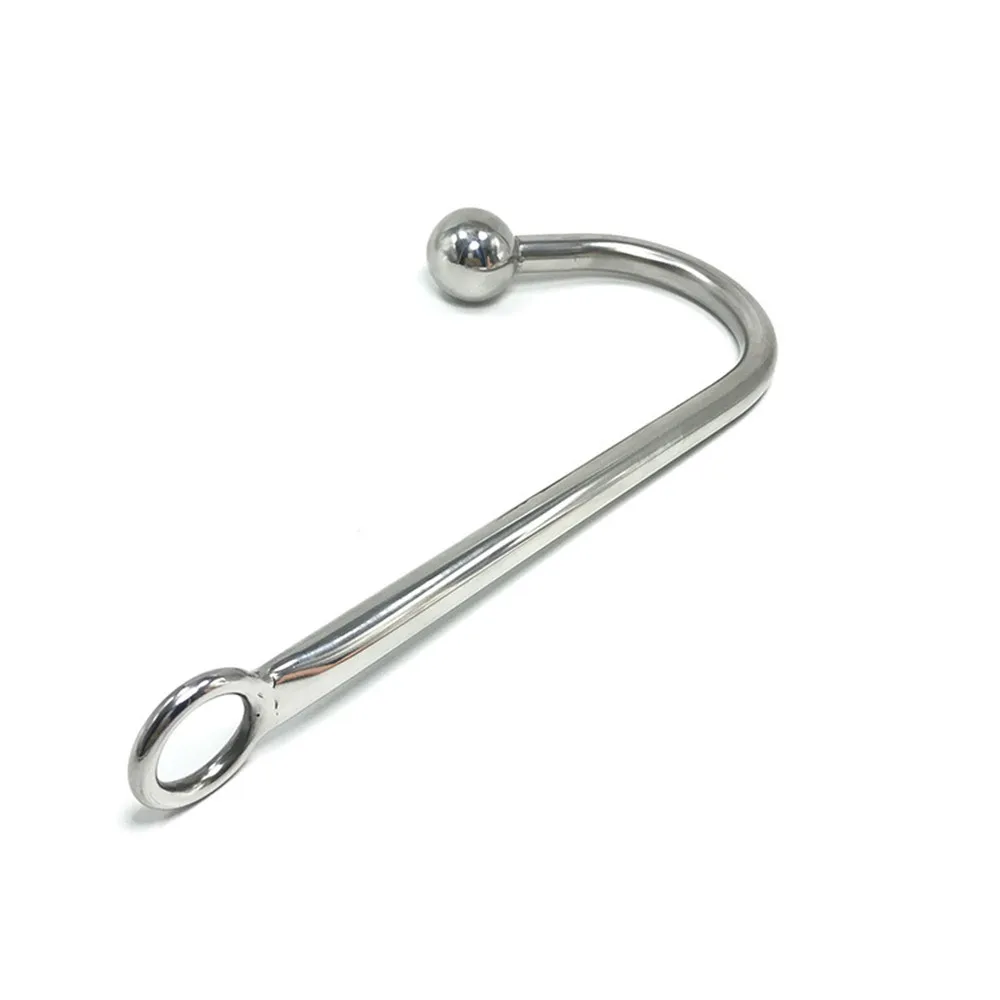 Stainless Steel Anal Hook Gay Masturbator Round Head Anal Hook Man Sex Toy Adult Sexual Stainless Product