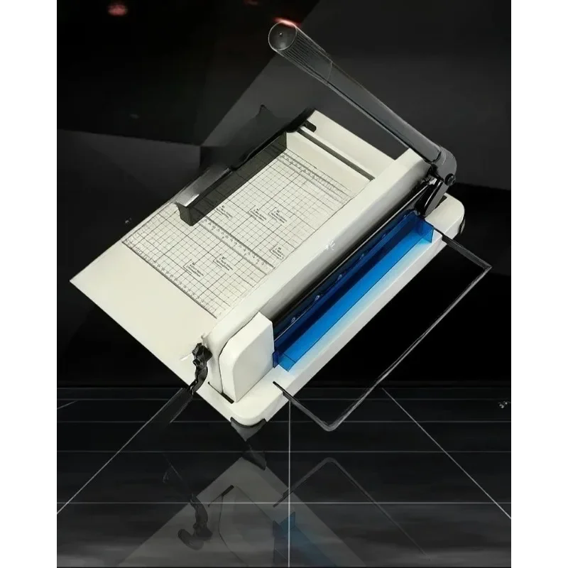 858-A3 Manual Paper Cutter Machine 17 inch A3 Heavy Duty Guillotine Slicer Max 400 Sheets 44mm Cutting