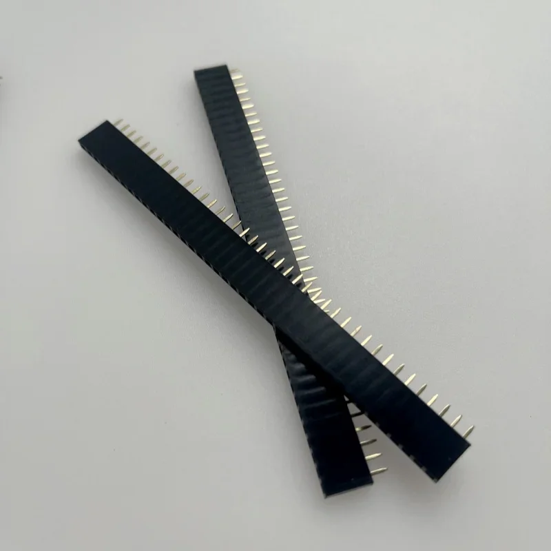 Picture 6: 10Pcs 2.54mm 40 Pin 1x40 Single Row Male And Female 2.54 Breakable Pin Header PCB JST Connector Strip For Arduino DIY Kit