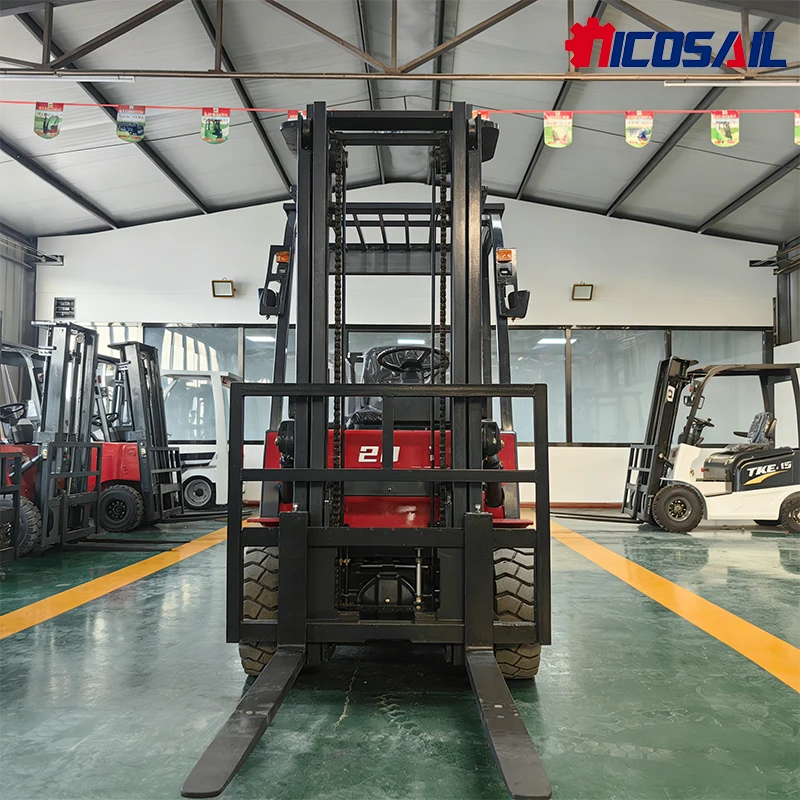 CE Certified KPCD20 2 Ton Narrow Body Electric Forklift 1150mm Width for Narrow Aisle