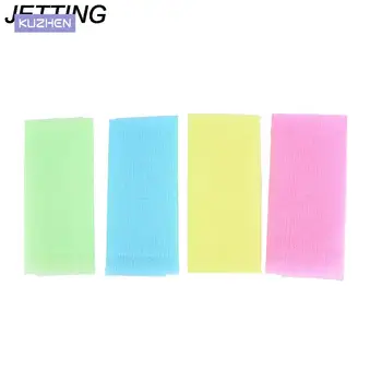 新しいナイロン日本剥離美容スキンバスシャワー洗浄布タオルバックスクラブボディクリーニング洗濯スポンジ & スクラバー