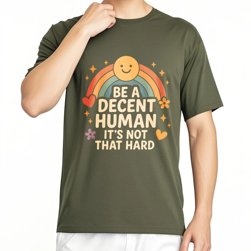 Men's T-Shirt Cotto…