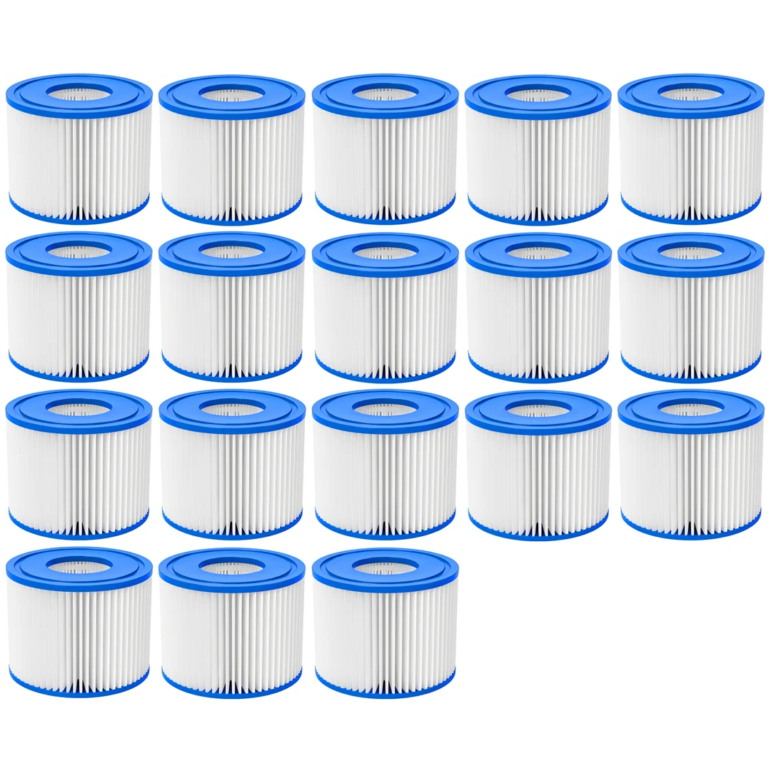 Type VI spa filter cartridges for Bestway 58323 Flowclear and Lay-Z-Spa Miami, Las Vegas and Palm Springs.