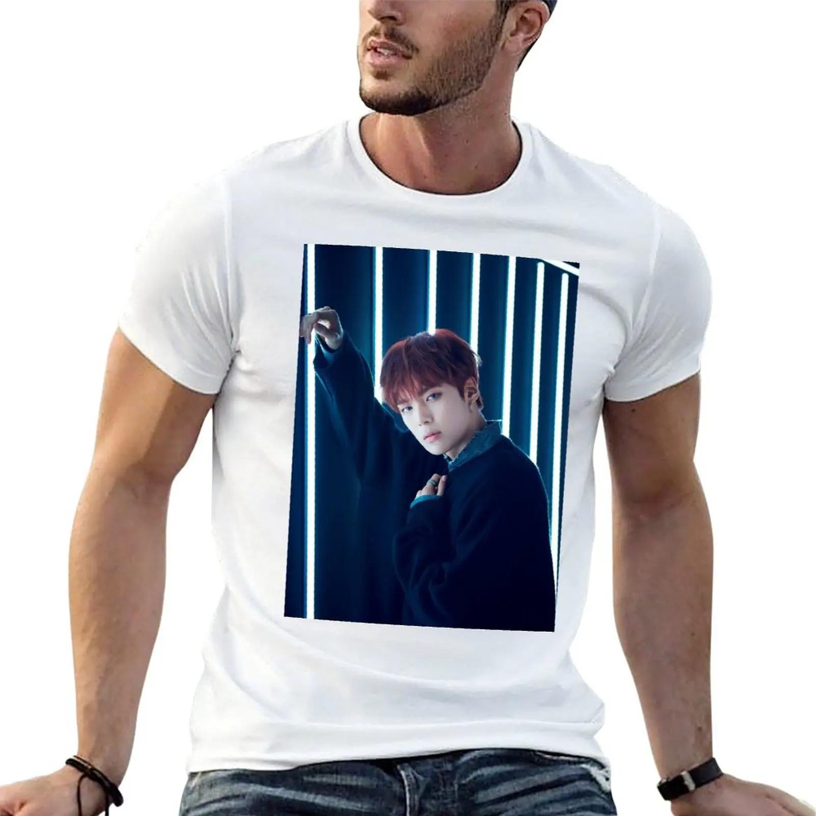 shirt cotton for t shirts man man Minhyuk t cotton t shirt casual T-Shirt man
