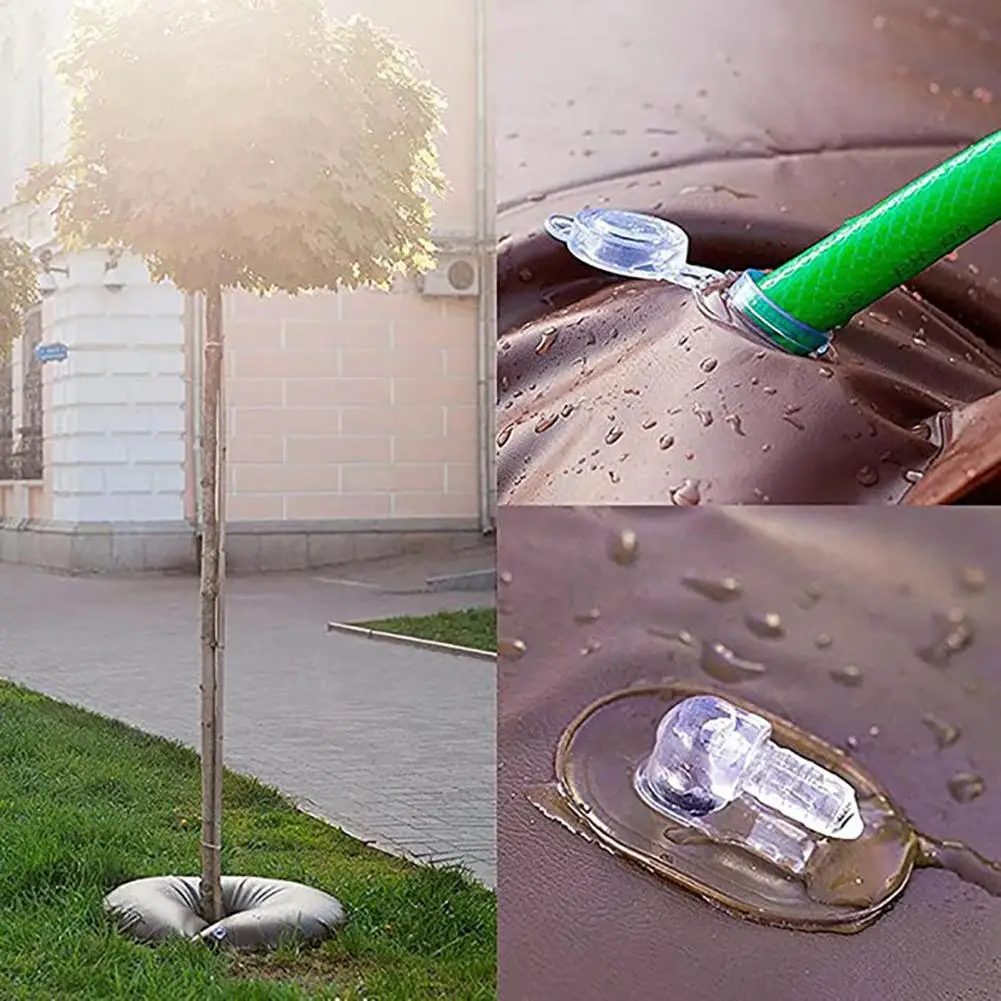 10/15 Gallons Tree Watering Bag Slow-Release Drip Rings Anti-UV Thicken Automatic Irrigation System For Trees Shrubs 나무 물주머니