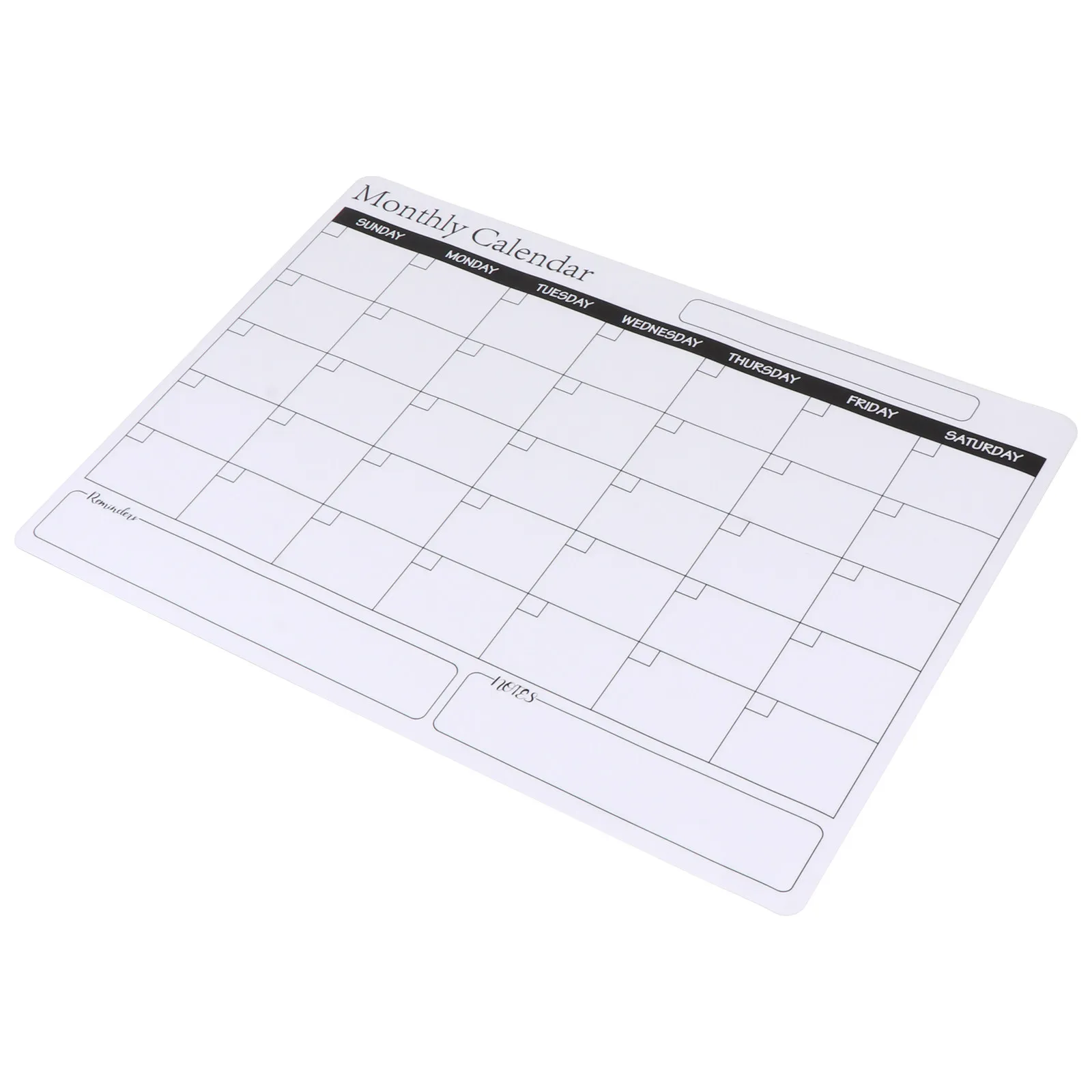 

1Pcs Magnetic Monthly Planner Board High Grade Erasable Fridge Plan Calendar Schedule Board Message Note Organizer