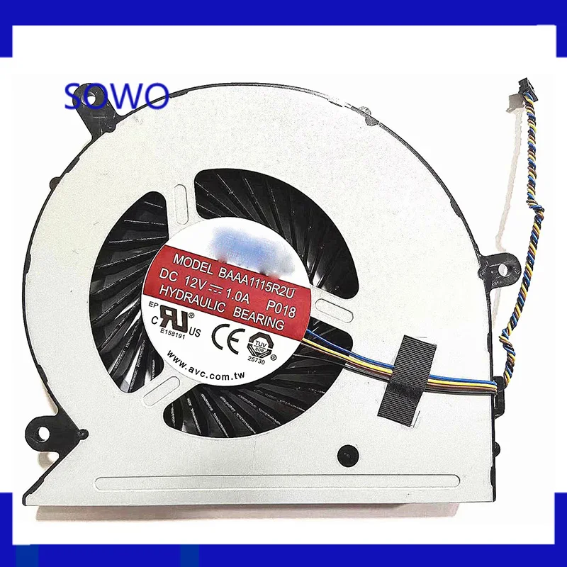 New CPU Cooling Fan for LENOVO M800Z M8350Z M810Z S4150 S4250 S5250  M900z M910z