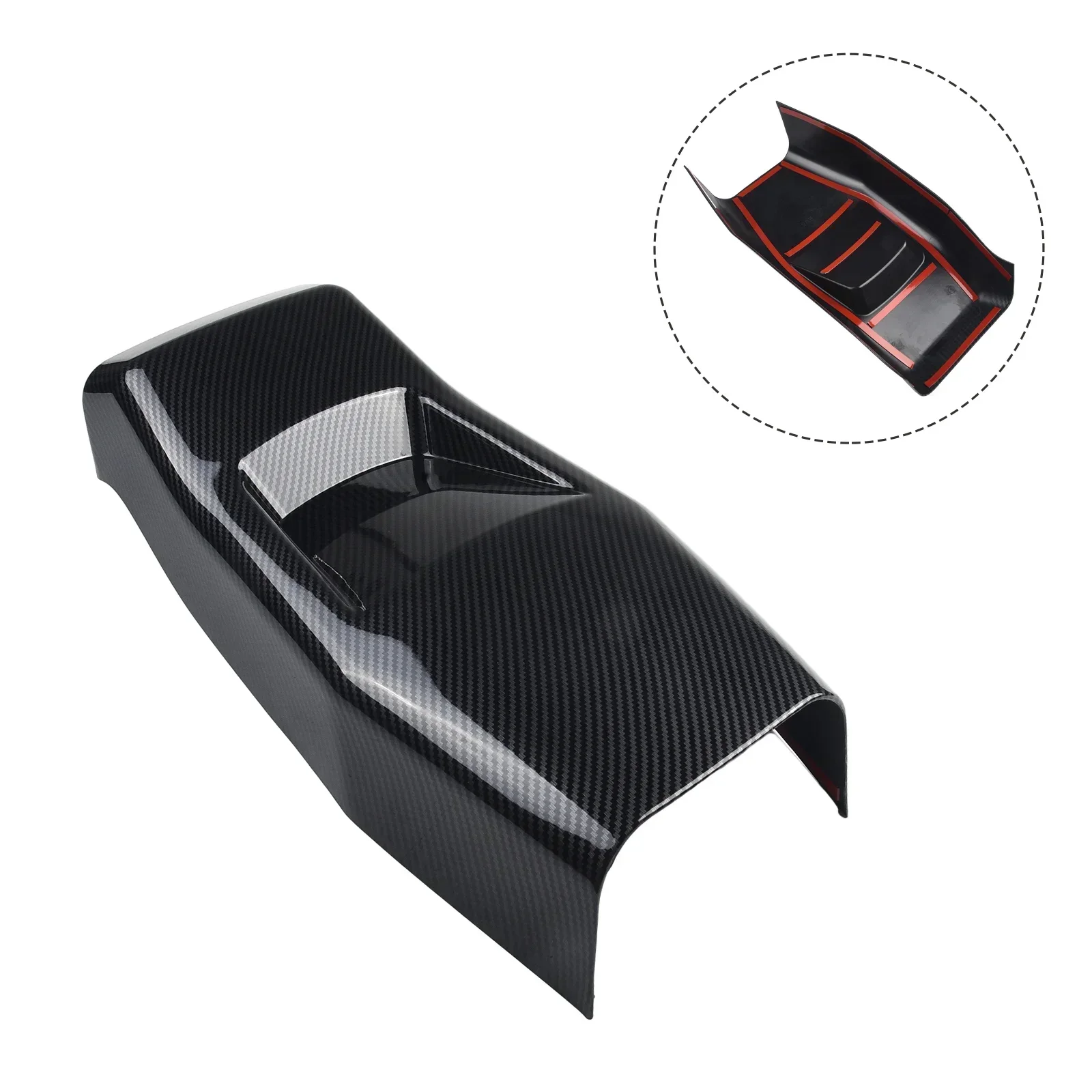 For KIA EV6 (22 23) Innovative Carbon Fiber ABS Rear Vent Outlet Trim to Enhance Vehicle Aesthetics and Protection