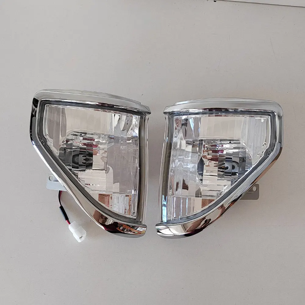 SET Car Front Corner Lamp Turn Signal For Toyota Land Cruiser Prado Fj70 Fj75 LC2 LJ78 LJ79 KZJ78 1990-1996 Corner Ligh Crystal