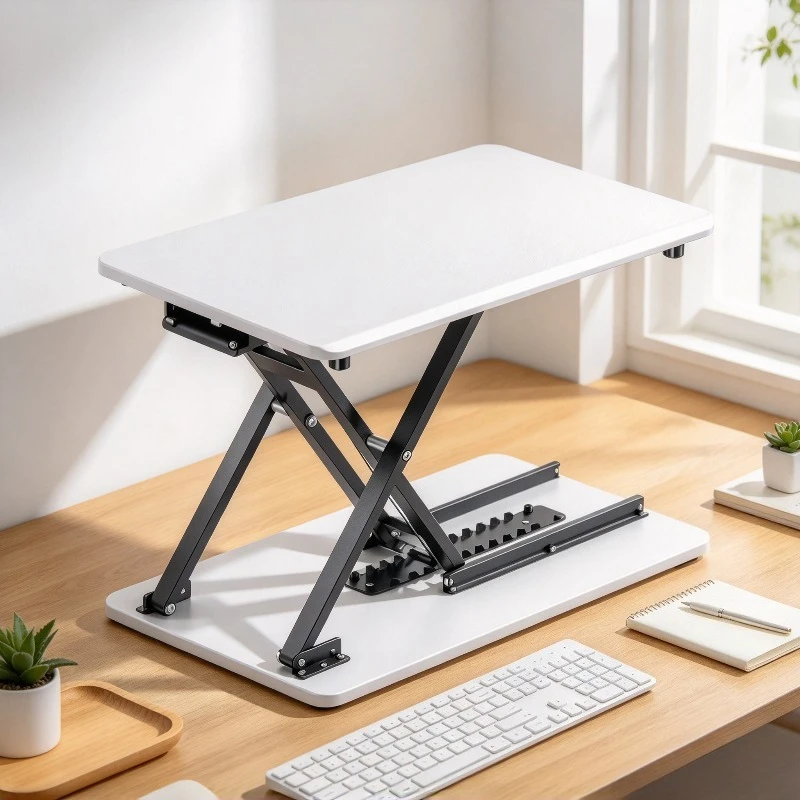Standing Desk Converter, Laptop Riser Stand, Monitor Shelf Organizer, Portable Desktop Workstation for Home Office Use Pro Kits.