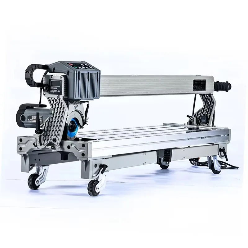 High-power Chamfering of Desktop Tile Cutting Machine Automatically Processes Marble Stone of Rock Slab