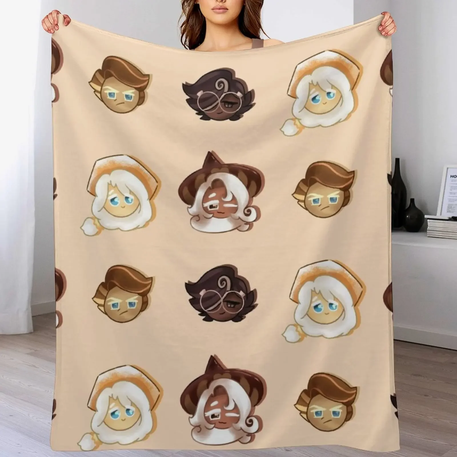 Parfaedia Fantasy (Cookie Run) Throw Blanket Hair Blankets For Baby Blankets