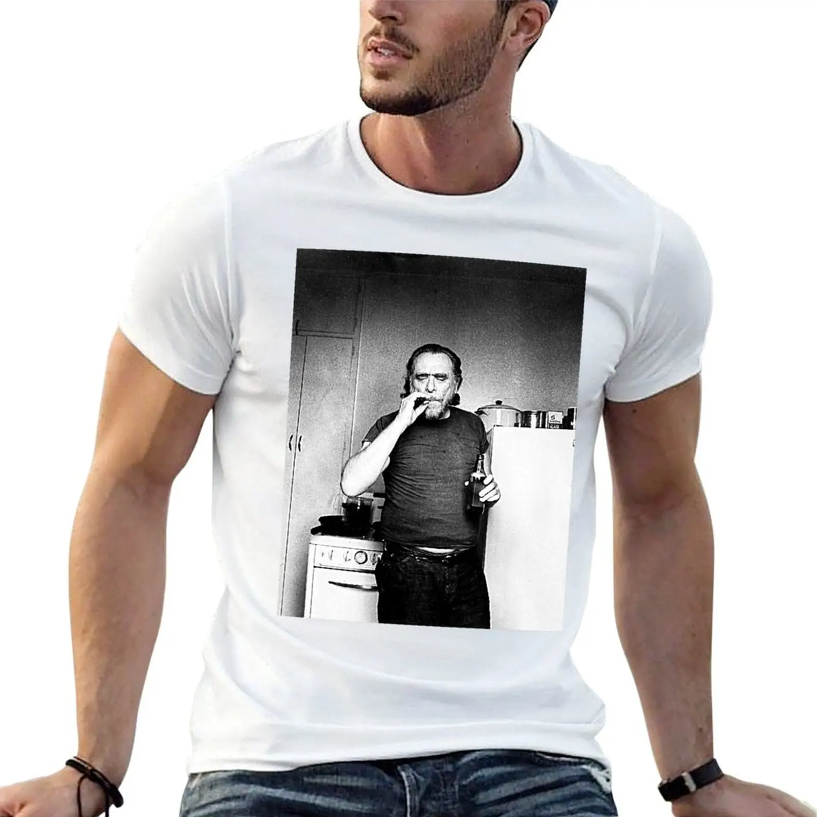 

Birthday Gift Bukowski Love Gift Music Fans T-Shirt anime tshirt funny t shirts dark humor T-Shirt