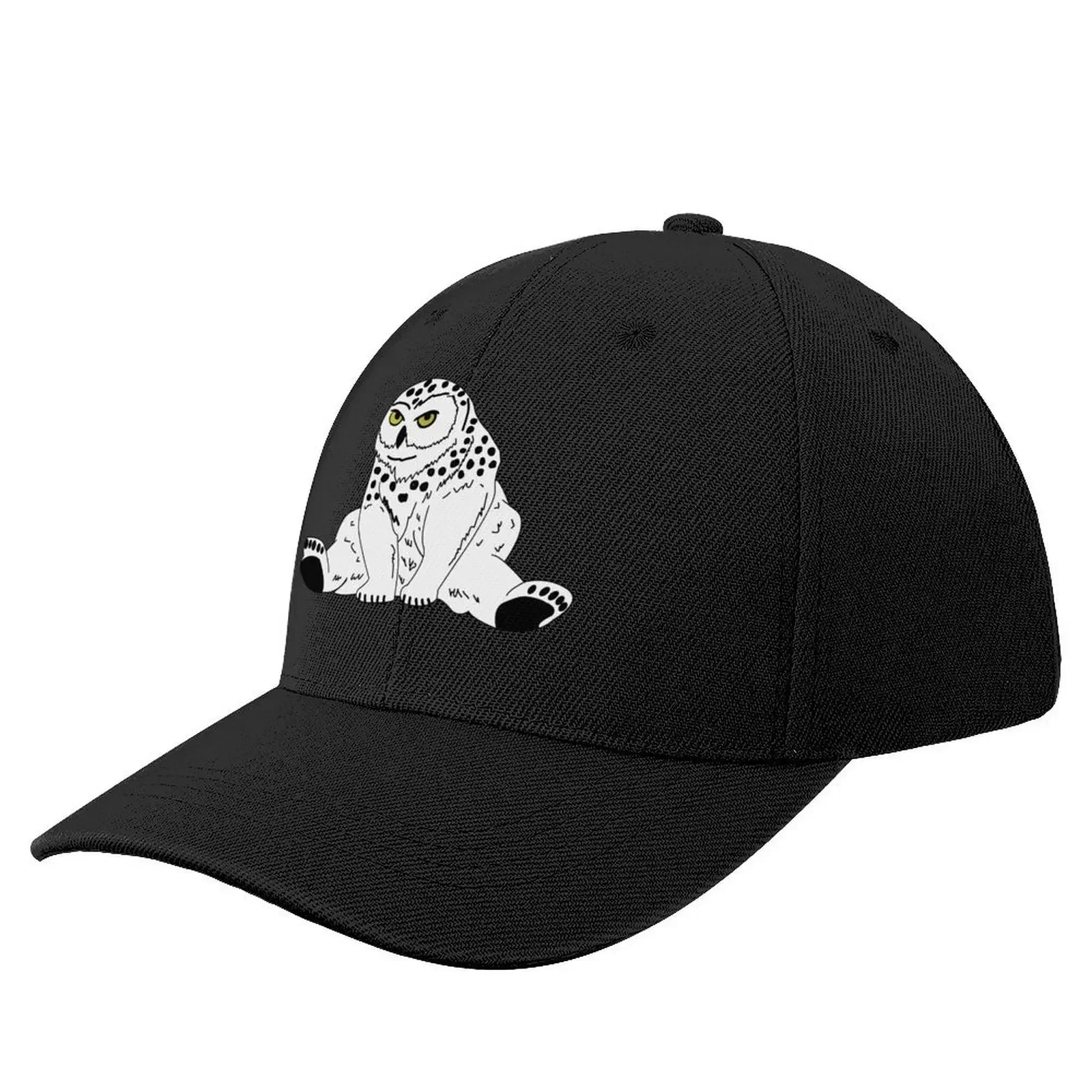 Snowy Owlbear-Funny Baseball Cap Sports Cap derby hat Hats For Women Men's