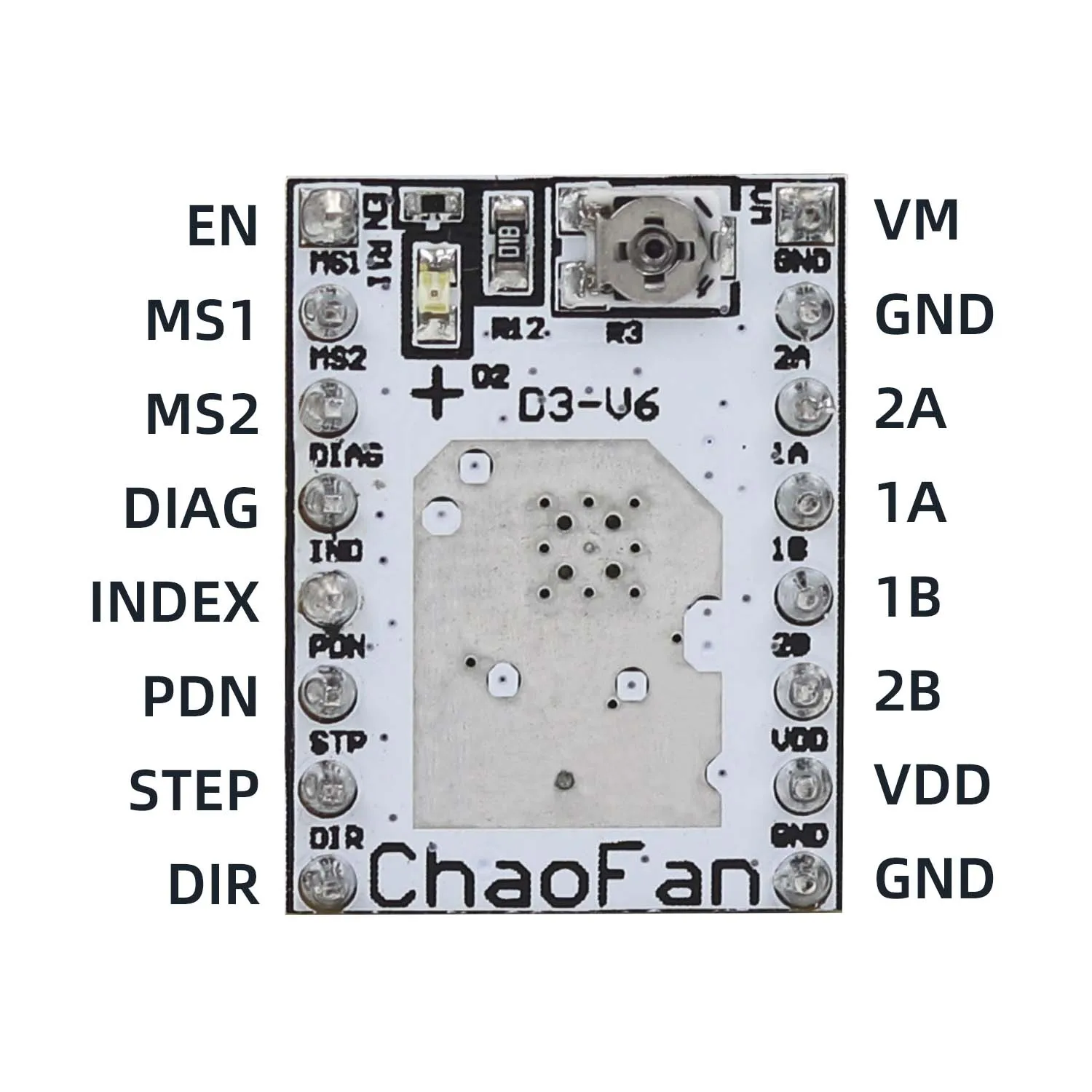 MS35774 Stepper Motor Driver Module Ultra Silent Stepstick 3D Printer Parts For MKS SKR Motherboard