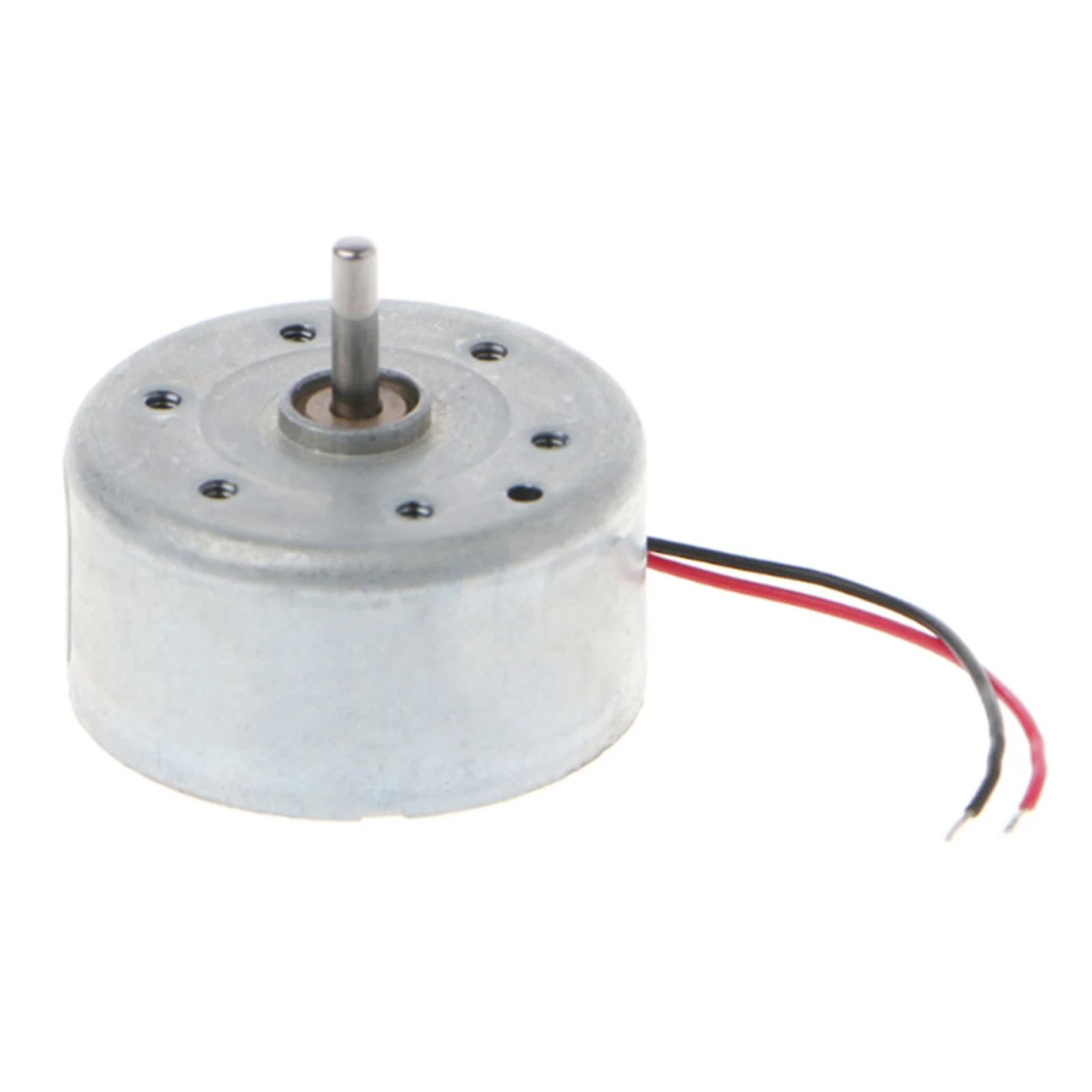 Brushed DC Motor Designed for Solar Panel Integration Projects 3V 4.5V 5V 6V Input 1760 RPM Efficiency 120mm Wire Leads