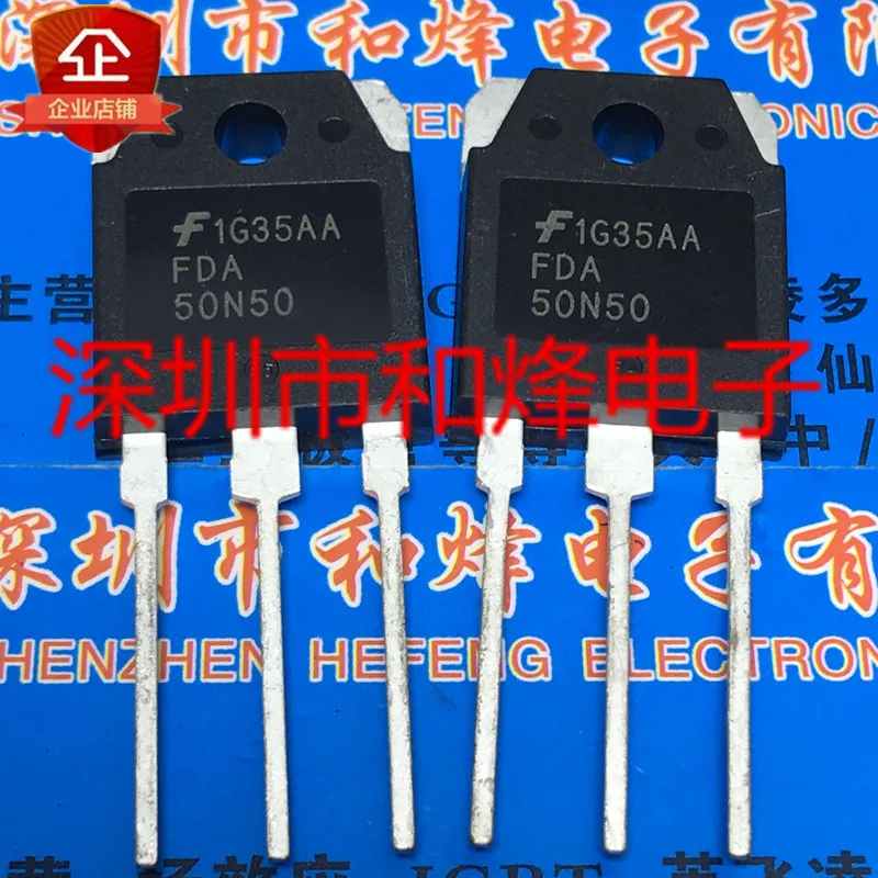 

Free shipping FDA50N50 TO-3P 500V 48A 20PCS