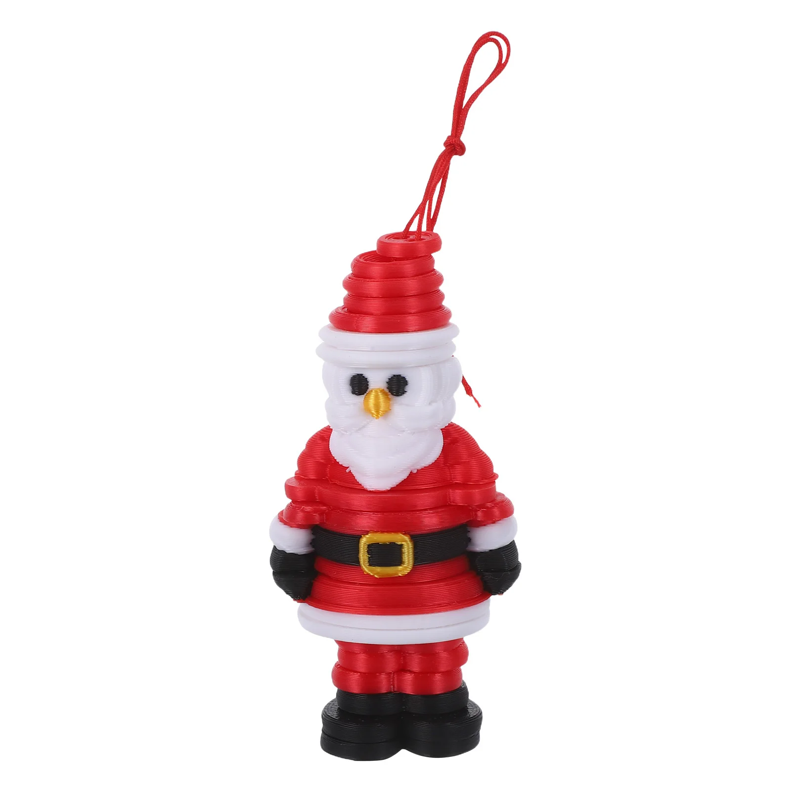 

1Set DIY Button Santa Claus Christmas Tree Hanging Decoration Unfinished Button Art Xmas Ornament Craft Project