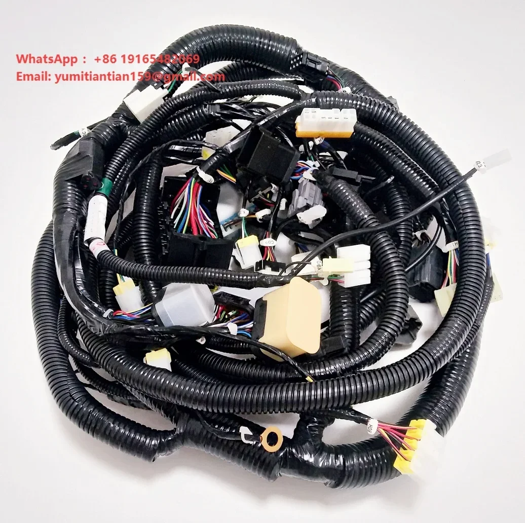 Excavator External Cab Wiring Harness 21N-06-33740 for PC1250-7 Komatsu Excavator Wiring Harness 21N0633740