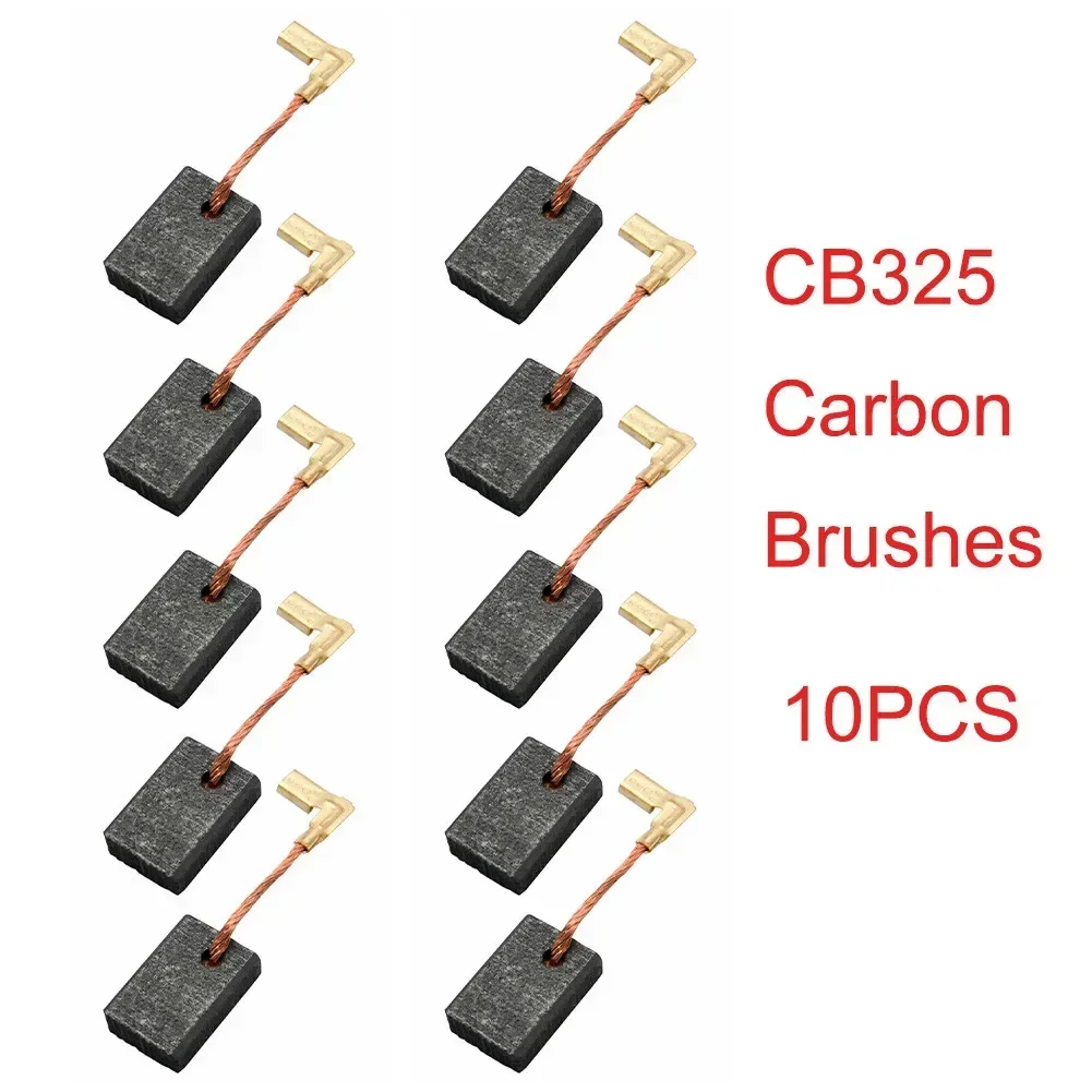 10PCS Carbon Brushes CB-325 CB325 Replacement 194074-2 For 1Makita 9553NB 9554NB 9555NB 9556NB 9556PB 9557NB 9557PB 9558NB