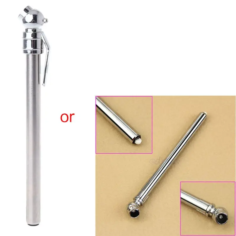 Stainless Pen Shaped Tire Air Pressure Test Meter Gauge UniversalGauge Barometer