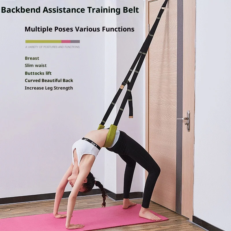 الأراجيح اليوغا الجوية سوينغ الجسم كله العضلات تمتد الجمباز بيلاتيس اليوغا اكسسوارات معدات الصالة الرياضية للياقة البدنية المنزلية