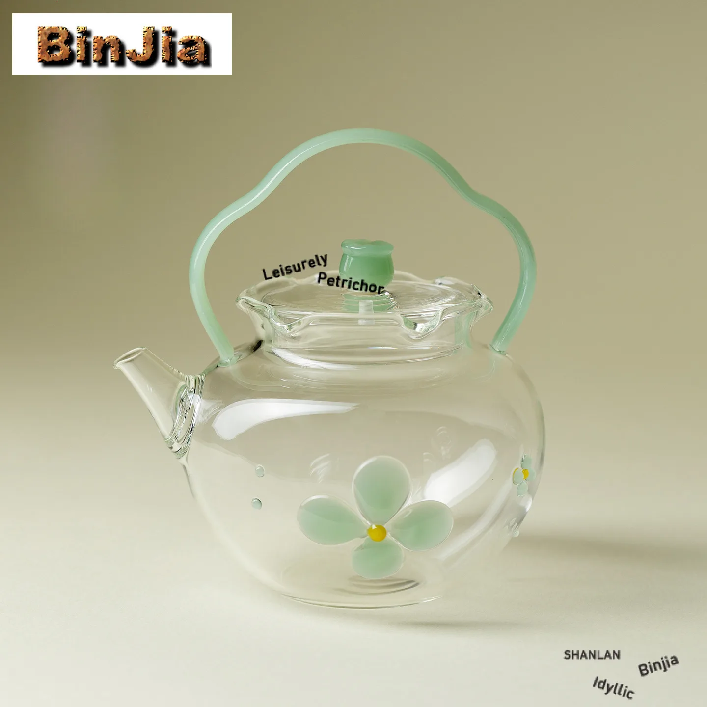 

290 мл стеклянный чайник Ruyi Zen, заварочный горшок для чая, бытовой чайник с ситечком, китайский чайный сервиз, аксессуары, украшение, подарок