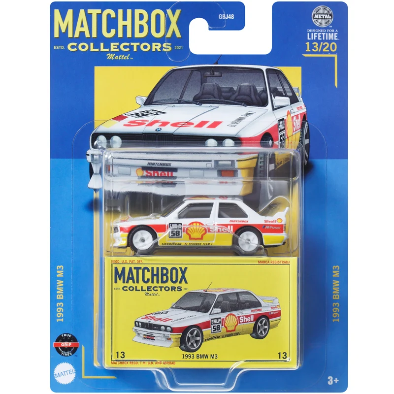 Mattel Matchbox collector Car Toys para niños 1:64 Diecast BMW M3 Audi Coupe Ford Model Roadster BENZ UNIMOG Model, regalo de cumpleaños