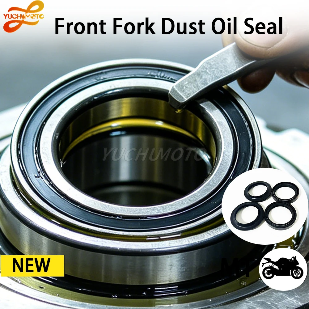 Front Fork Shock Absorber Damper Oil Seal and Cover for Suzuki DL650 GSX600R GSX750R GSX1000R V-STROM 650 1000 BANDIT 43x54x11mm