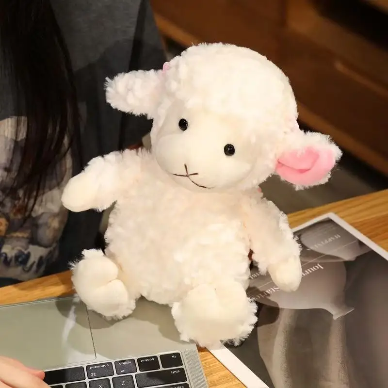 最新のシミュレーション実行ラムドール、かわいいぬいぐるみ、漫画アニメ、キュートなホリデーギフト、子供向けの人形