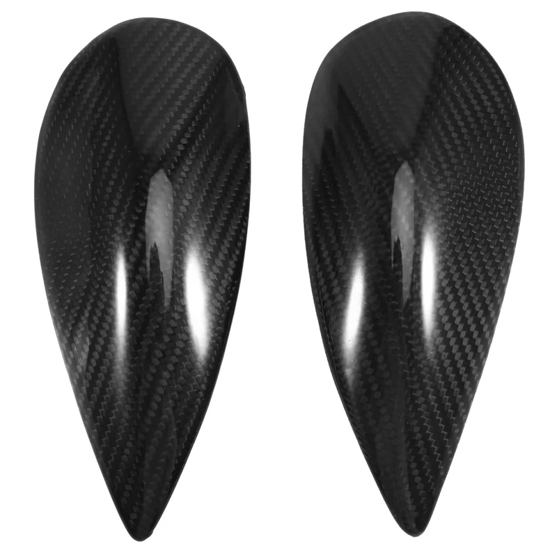 

Unusual Carbon Fiber Motorcycle Fuel Tank Protector Shell Decoration Protector Covers For KAWASAKI Ninja650 Z650 2017-2023
