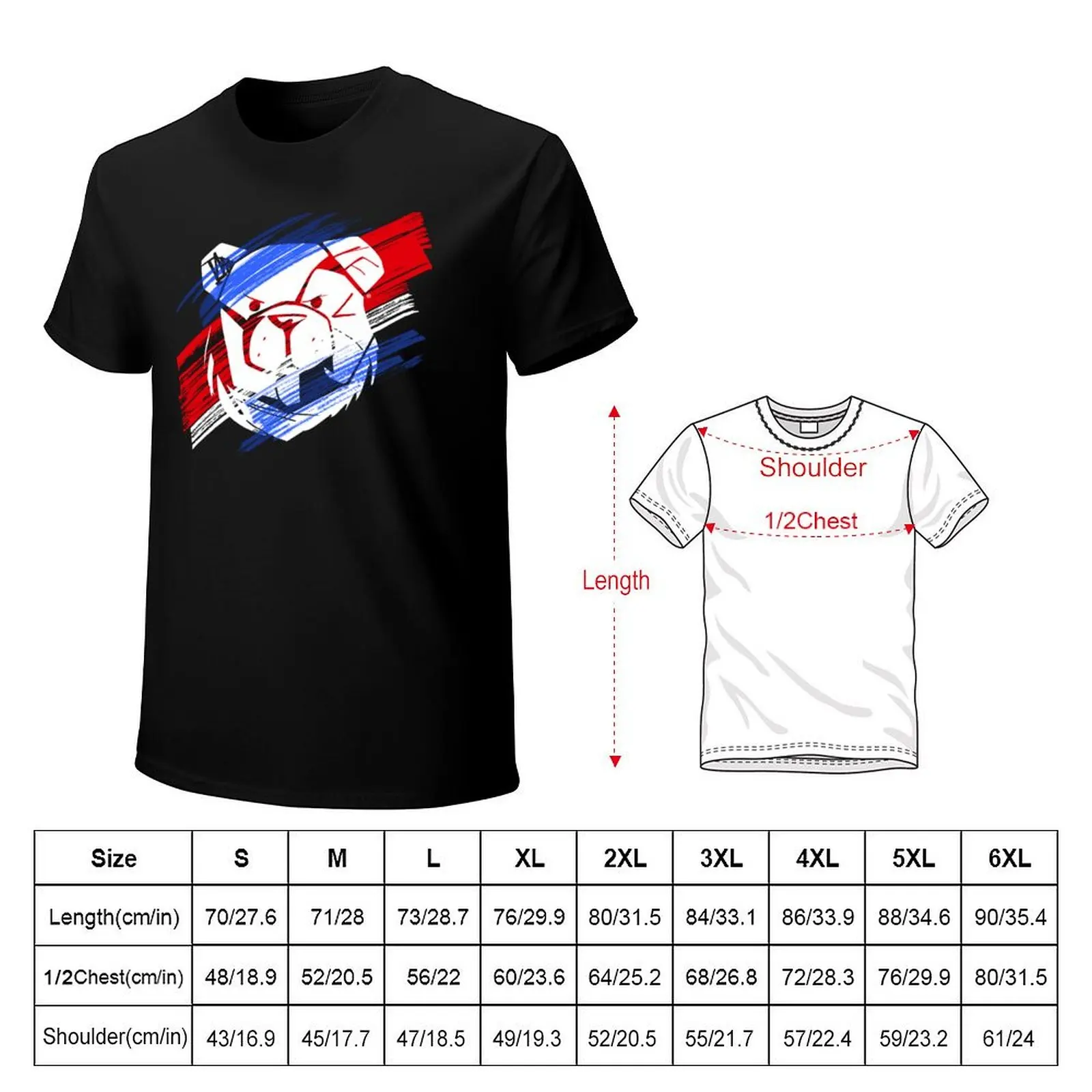 ROBUST BEAR TRACES 07 T-Shirt Big Size Crew Neck T-Shirt