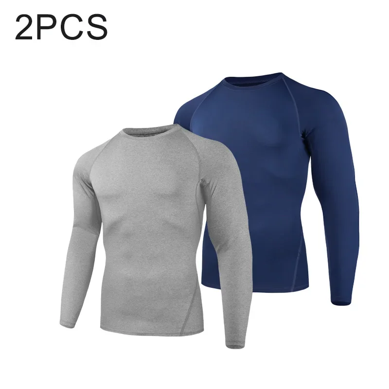 طقم تي شيرت رياضي بأكمام طويلة لعام 2025 مكون من قطعتين، رائع وجيد التهوية في الشارع