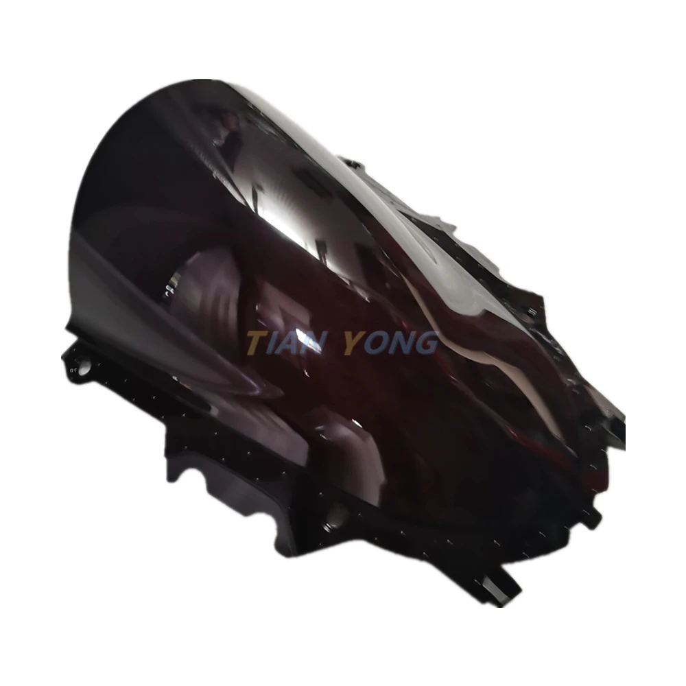 For YAMAHA YZF R3 R25 2019-2020-2021-2022 19-21-22 High Quality Windshield Wind Deflectore Windscreen Black Height