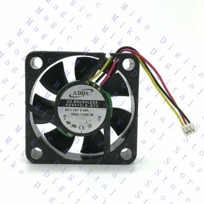 

UU для ADDA AD0412LB-G73 4010 40 мм DC 12 В 0,08 А бесшумный охлаждающий вентилятор с двойным шарикоподшипником