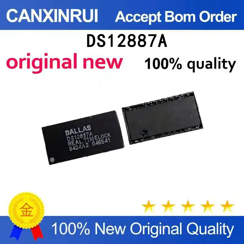 

(5-100 шт.) Совершенно новый оригинальный модуль таймера DS12887A DS12887A+ с чипом часов, микросхема IC
