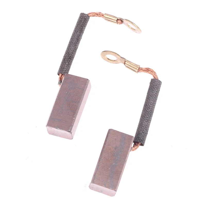 2 pz DC 12V24V36V48V60V Elettromobile Pompa di Coppa Motore Rame Spazzola di Carbonio 6*8*17mm Accessori Per Il Ciclismo