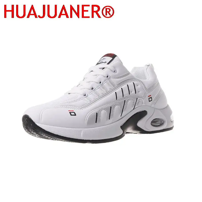 

Мужская обувь, осенне-зимняя новая кожаная мужская спортивная повседневная обувь, модные износостойкие амортизирующие кроссовки