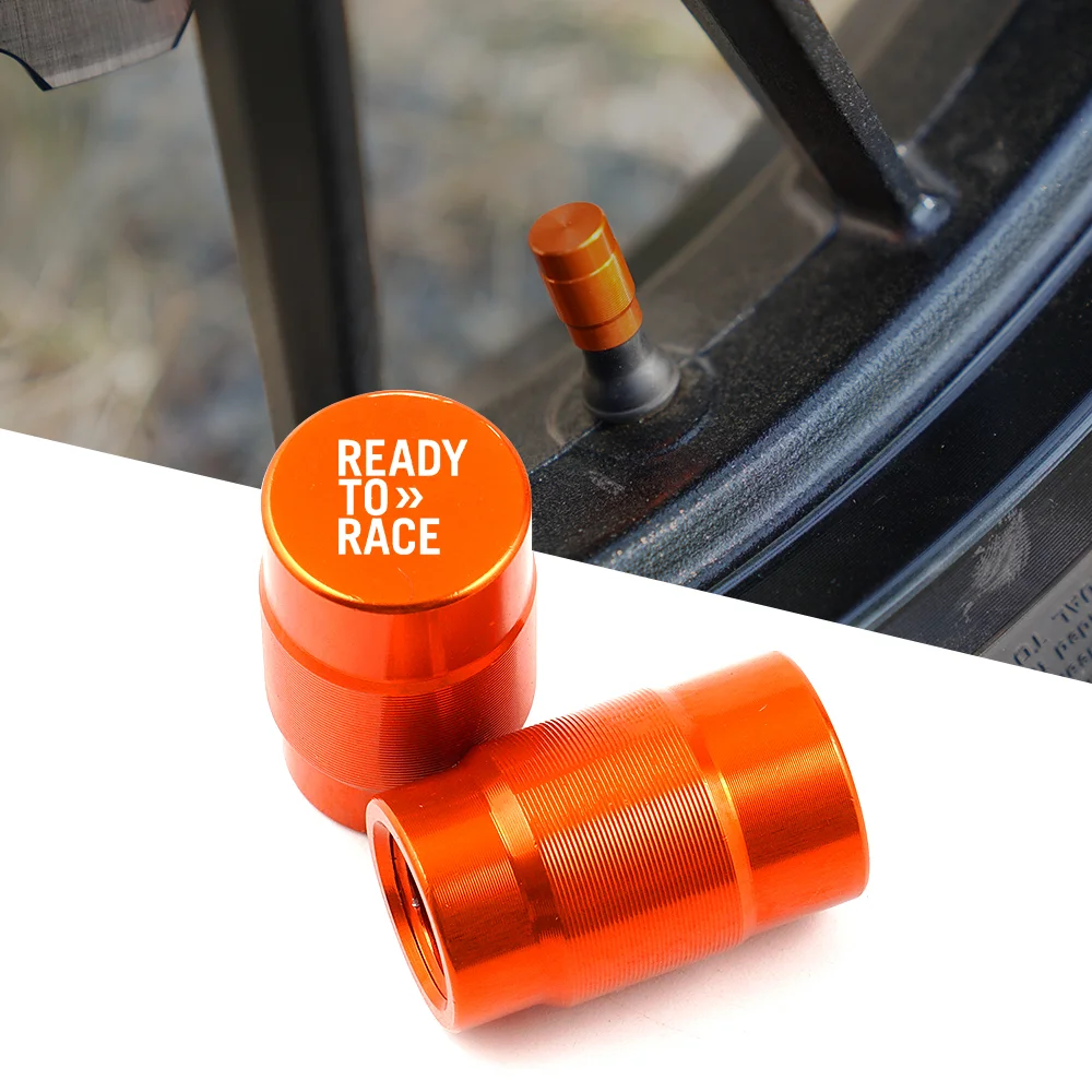 قبعات صمامات إطارات العجلات الخلفية الأمامية جاهزة للسباق لـ KTM Adventure 990 1050 1090 1190 1290 Super Adventure Adv Rc125 Rc200 Rc390