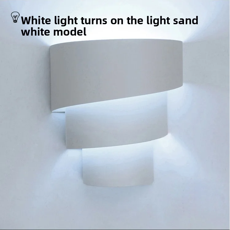 Simple Iron Triple Tier Wall Lamp for Living Room Bedroom Balcony Corridor