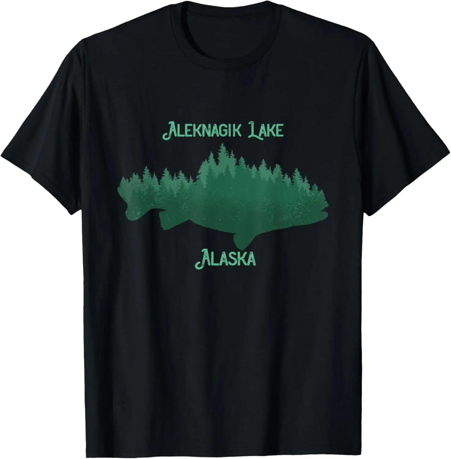 

Сувенирная футболка Элекnagik Lake Alaska