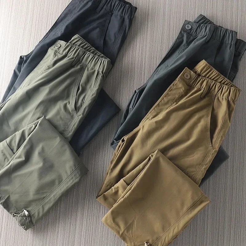 

Spring and Autumn New Work Clothes Pants Men's Trendy Brand Rascal Handsome Loose Straight Tube Sports and Leisure Pants Men's V