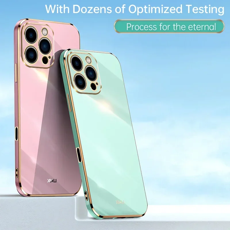 Untuk IPhone 16 Pro Max Case Cover untuk IPhone 16 Pro Max Kualitas Tinggi Lembut TPU Anti-sidik Jari Kamera Perlindungan Case Cover