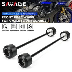 R1 Wheel Axle Fork Crash Sliders For YAMAHA MT10/SP FZ10 YZF R1M R1S R1 Motorcycle Protector Rear Front Wheel Hub Anti-Collision