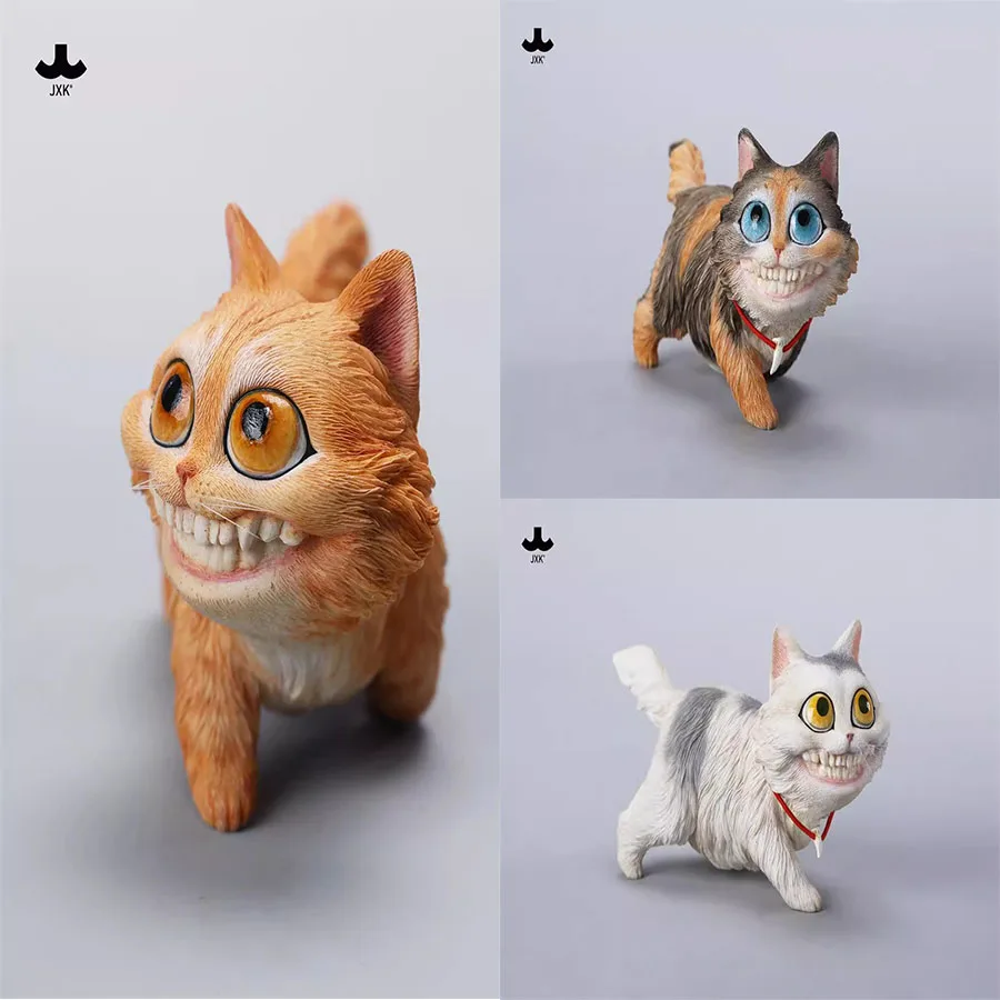 

Fanatic JXK JXKD2-13 Toothed Cat 12cm Static Animal Model Ornament Accessories Toy In Stock