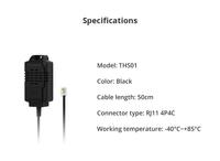 Sonoff RL560 5M Temperature and Humidity Sensor Expansion Line RJ9 4P4C Sensor Smart Home Assistant Outdoor Transmission