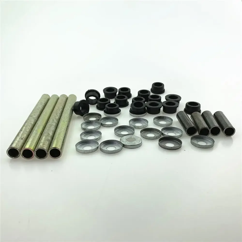 1set ,ATV Accessories Front Rocker Spacer Motorcycle Modified Buffer Rubber Sleeve Plastic Cushion