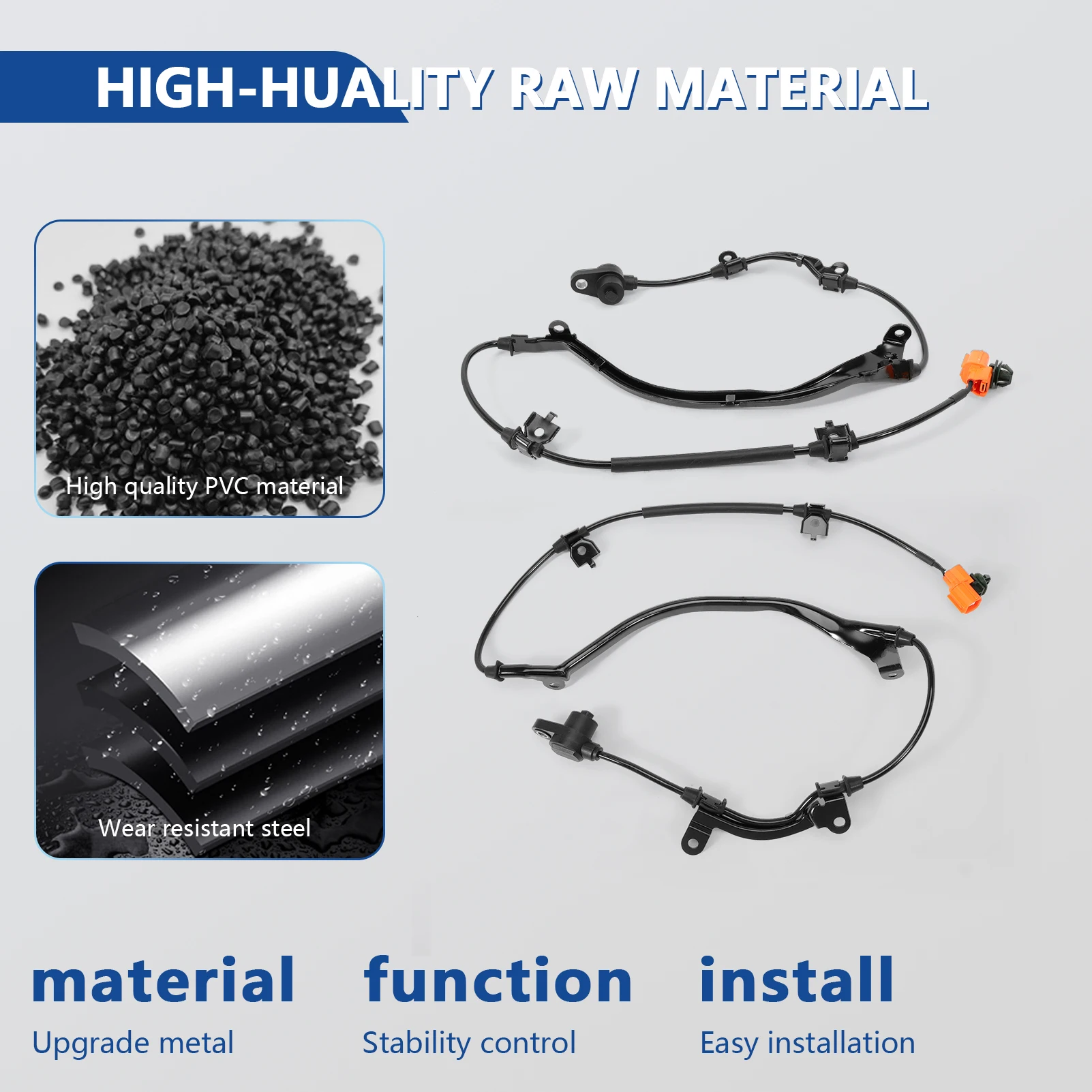 

1 пара датчиков скорости заднего колеса ABS 57470-S3V-A52 для Acura MDX 2001-2006, Honda Pilot 2003-2008 695-661 695-657