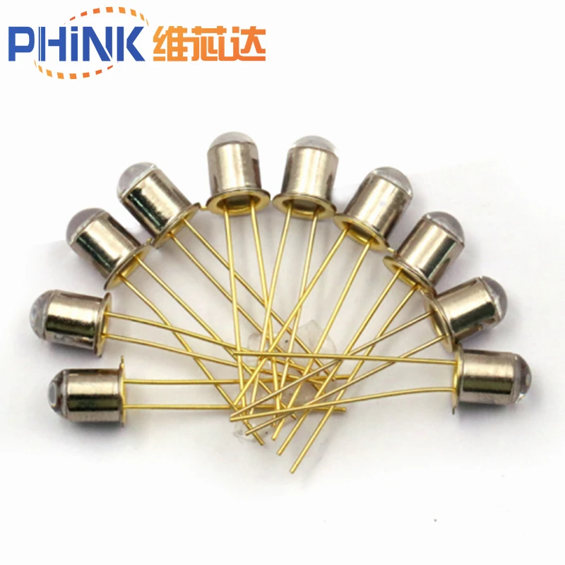 10 pcs 3DU5C Silicon Phototransistor Transistor 2-feet Metal Package