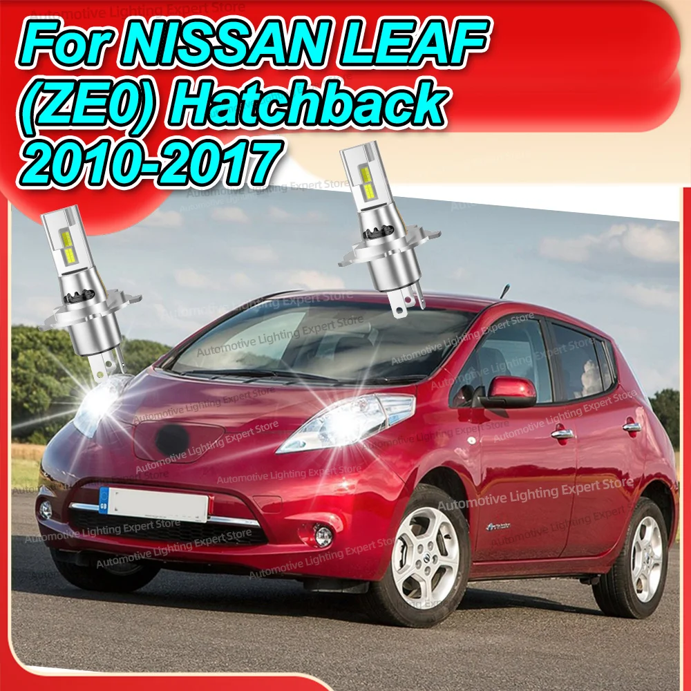 

Светодиодные фары CANBUS Lights Мини-лампа с вентилятором 6000K для NISSAN LEAF ZE0 Hatchback 2010 2011 2012 2013 2014 2015 2016 2017